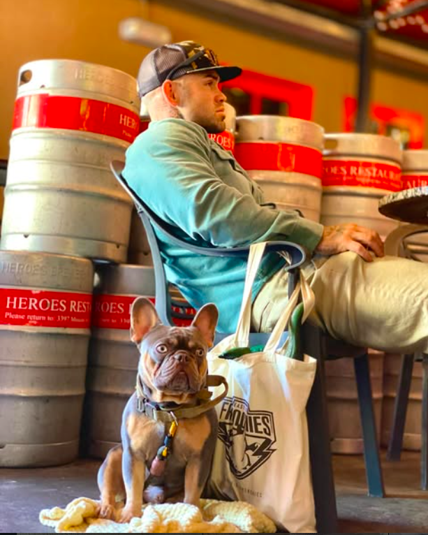 Brewery Buddy — Hanging out with dad