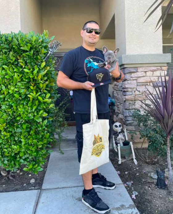 Welcome Home — Going home with his EF starter kit
